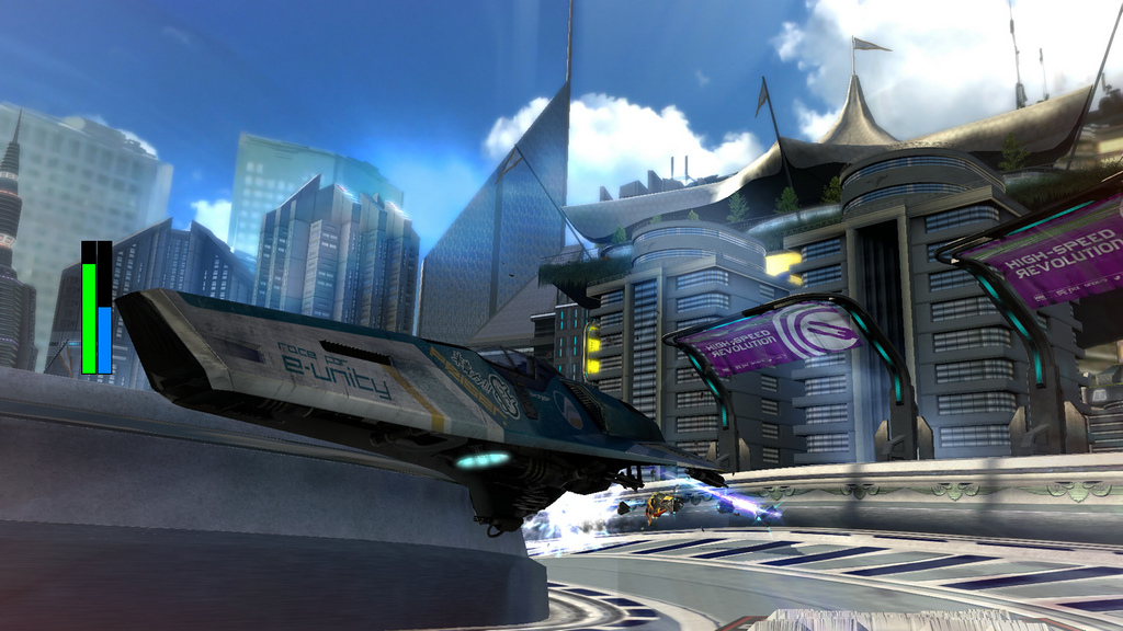 A WipEout HD Screen!