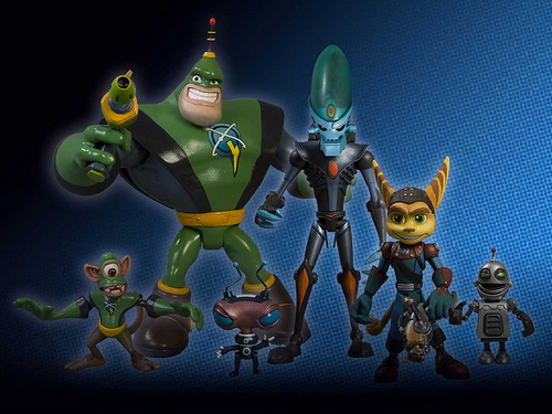 Ratchet and Clank Future Figurines!