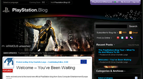 The European PlayStation Blog!