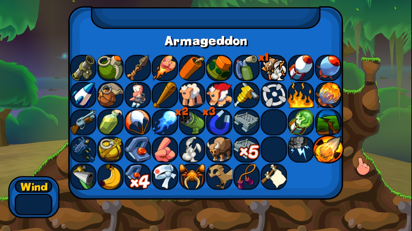 Worms Armageddon Weapons