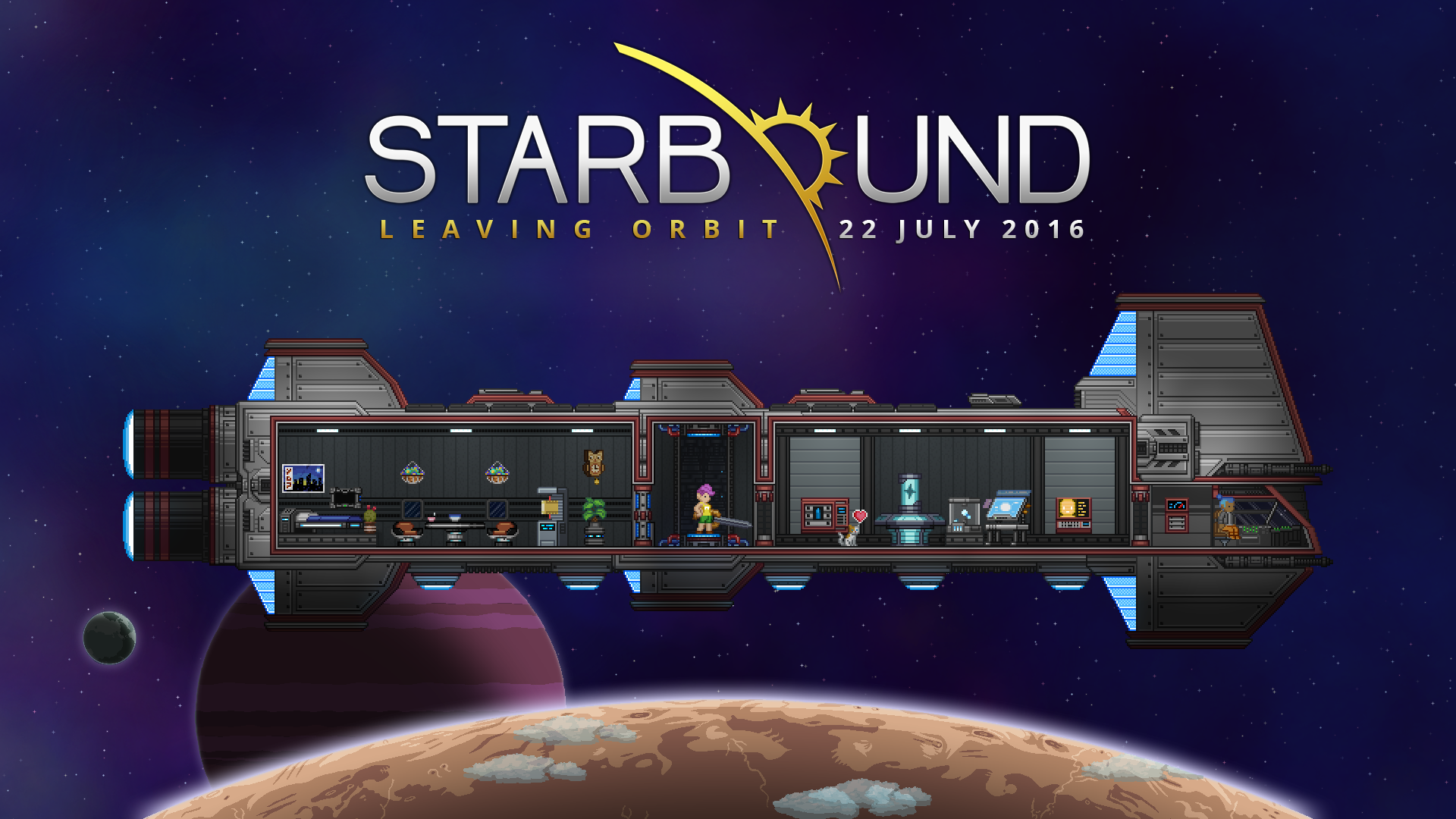Starbound Plattformen