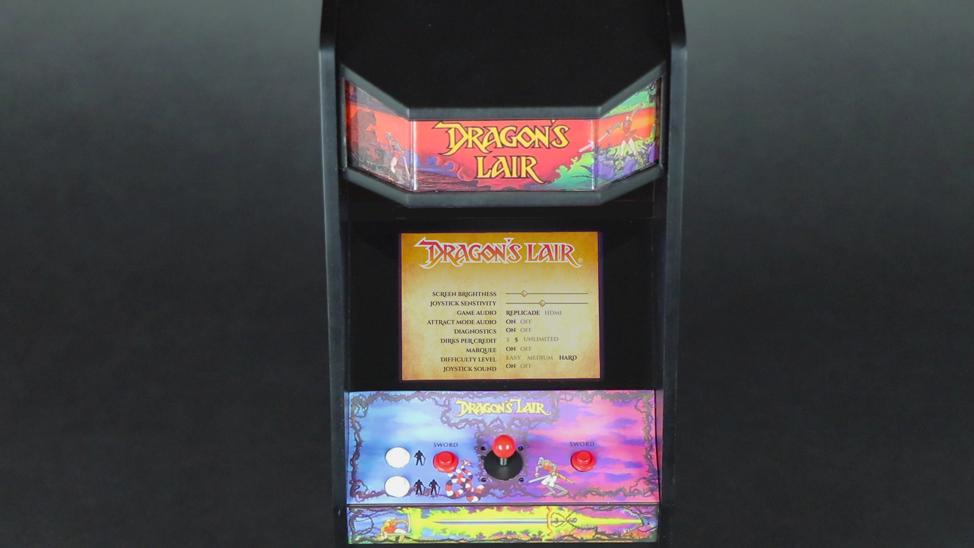 New Wave Toys Unveils Your Own Personal Dragon S Lair Cabinet Monstervine