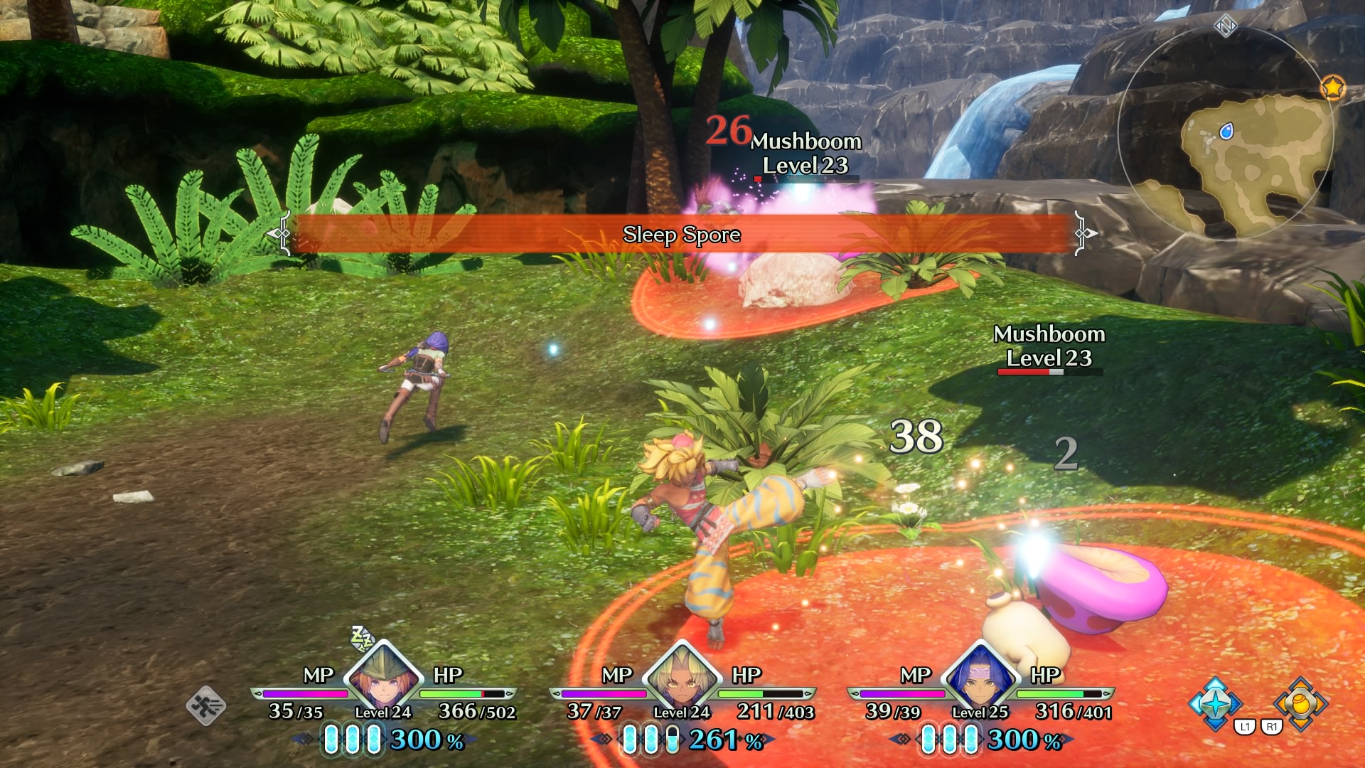 trials of mana party