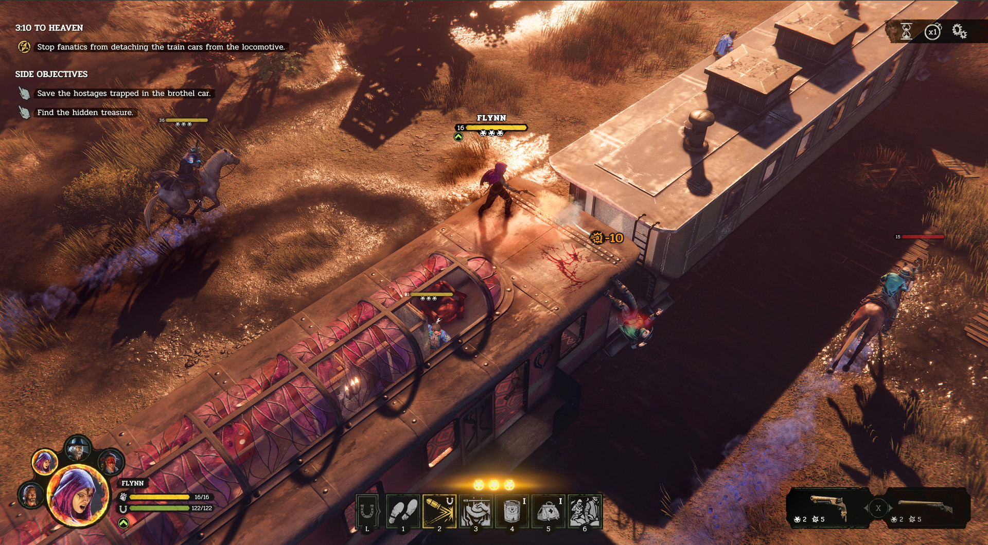 Hard West 2 Hands-On Preview - Robbing Ghost Trains Isn't a Smart Idea