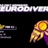 Screenshot from the game Read Only Memories: Neurodiver. The screenshot is of a commercial bumper they play throughout the game, this one features the Neurodiver itself. It says "Read Only Memories Neurodiver" at the top and in the middle of the image next to a picture of the Neurodiver it says "Minerva Profile Name: Neurodiver Birthday: May 16 Blood Type: Artificial"