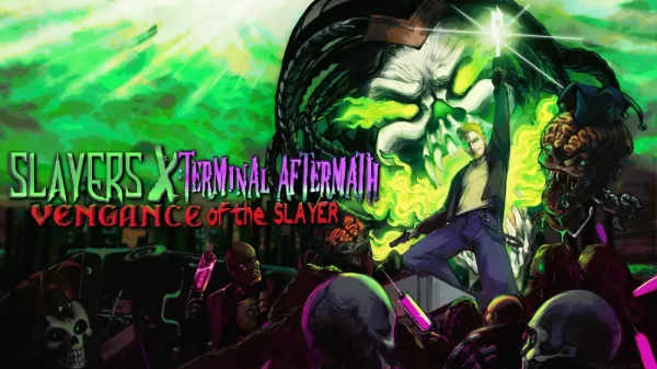 Key Art for the game Slayers-X: Terminal Aftermath - Vengeance of the Slayer