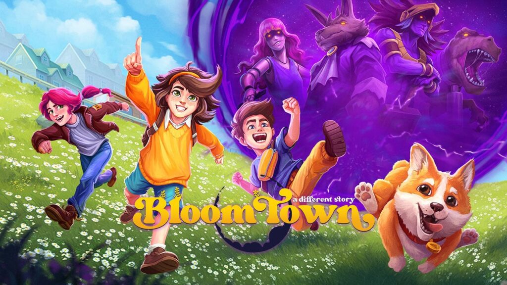 Key Art for the game Bloomtown: A Different Story.