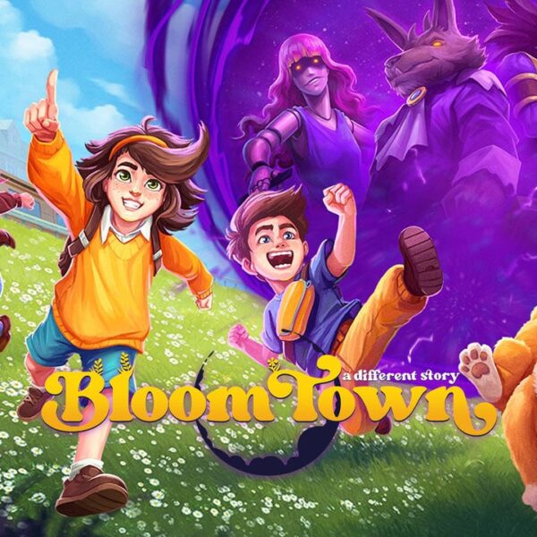 Key Art for the game Bloomtown: A Different Story.