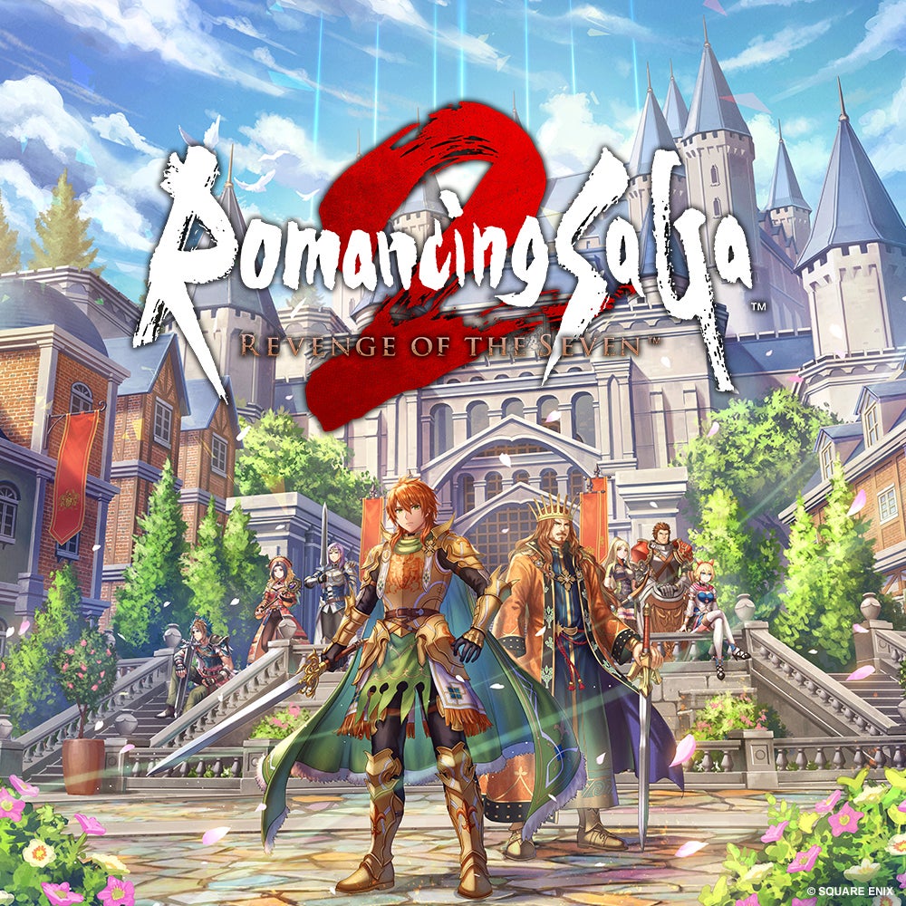 Key Art for the game Romancing Saga 2 - Revenge of the Seven