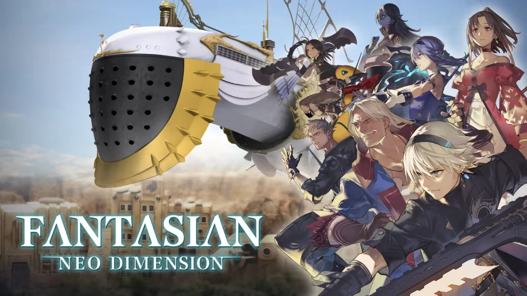 Key Art for the game Fantasian Neo Dimension