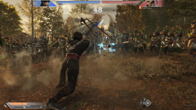 Dynasty Warriors: Origins boss fight