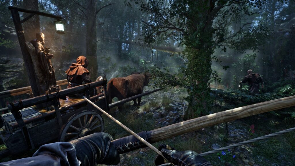 A screenshot from The Mount: Omen of Cthulhu