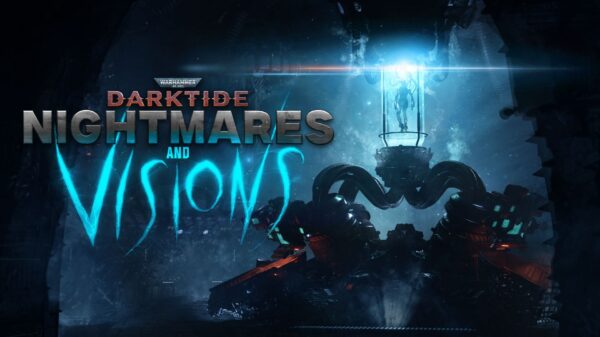 Warhammer 40k Darktide Nightmares and Visions key art