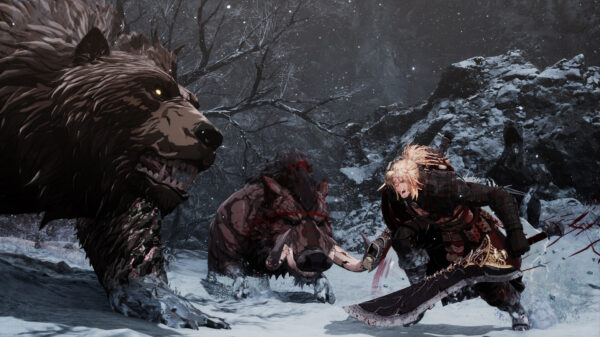 Screenshot from the game The First Berserker: Khazan