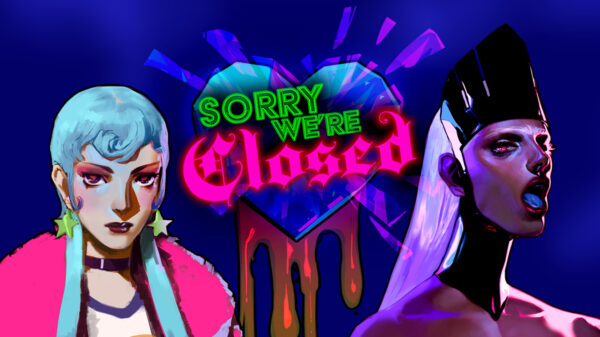 Key Art for the game Sorry We're Closed.