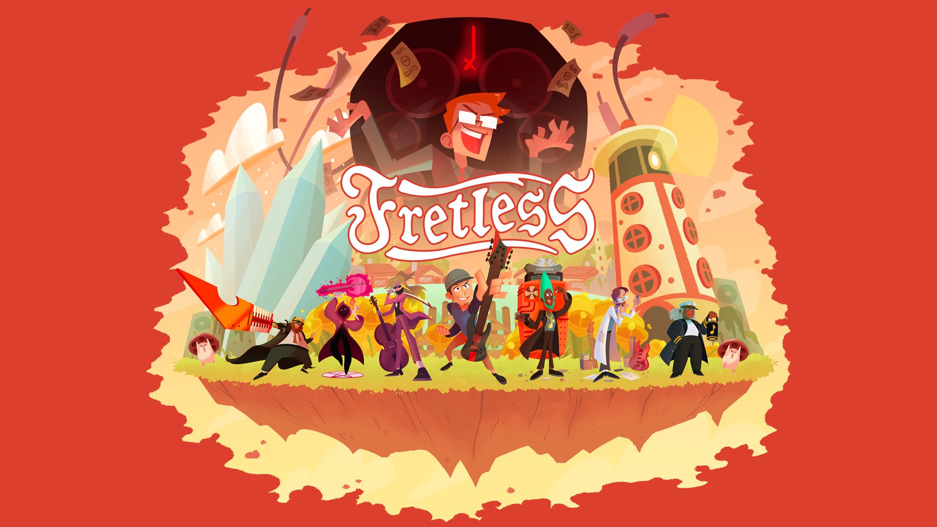 Key art for the game Fretless