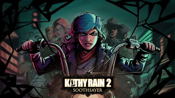 Key art for the game Kathy Rain 2