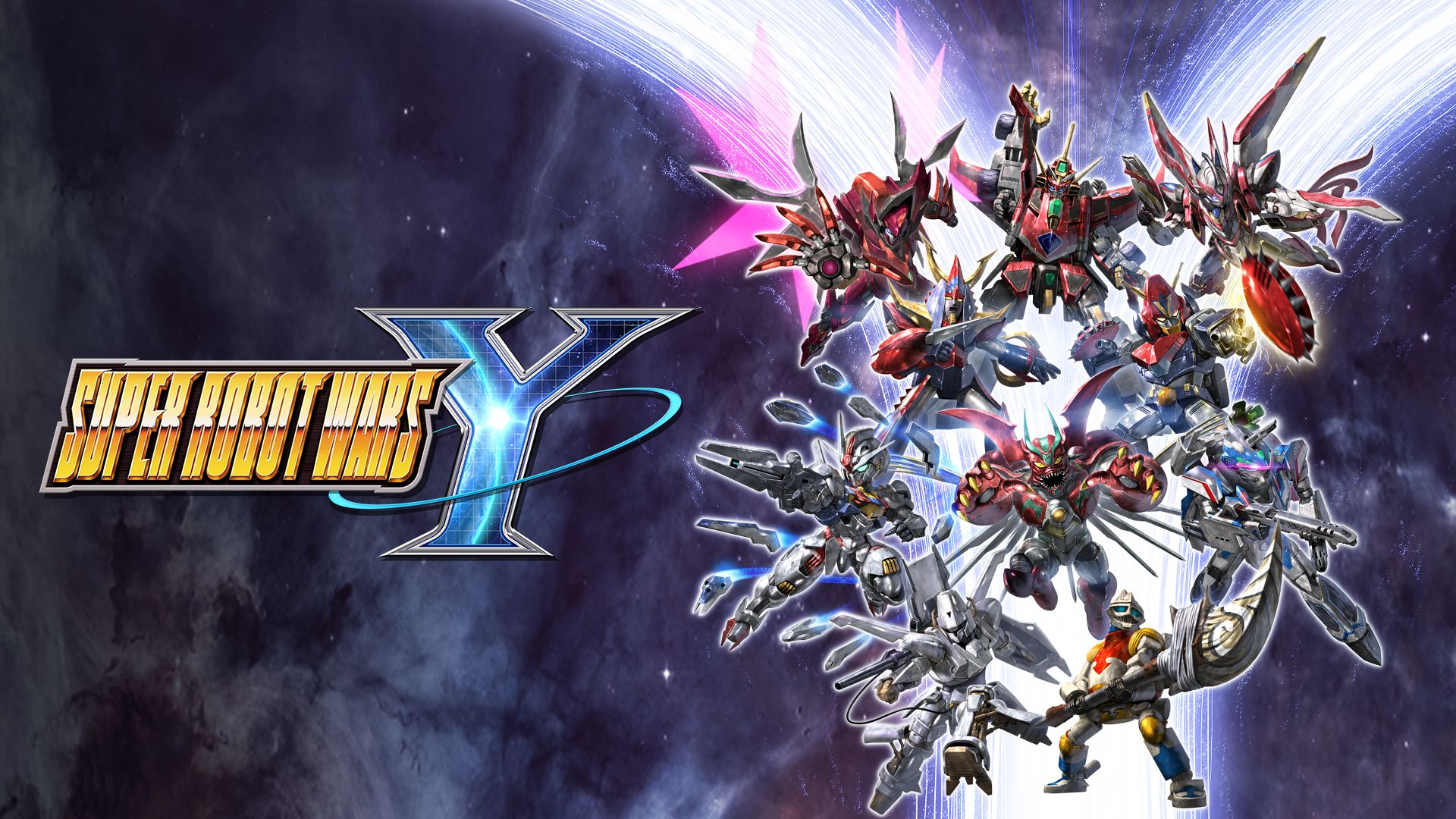 Super Robot Wars Y Key Visual