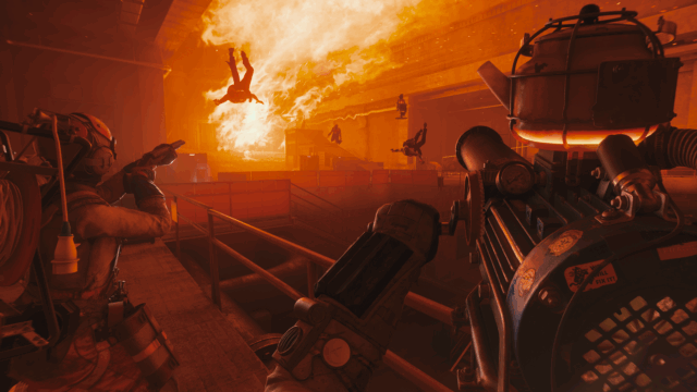 A screenshot from the game FBC: Firebreak