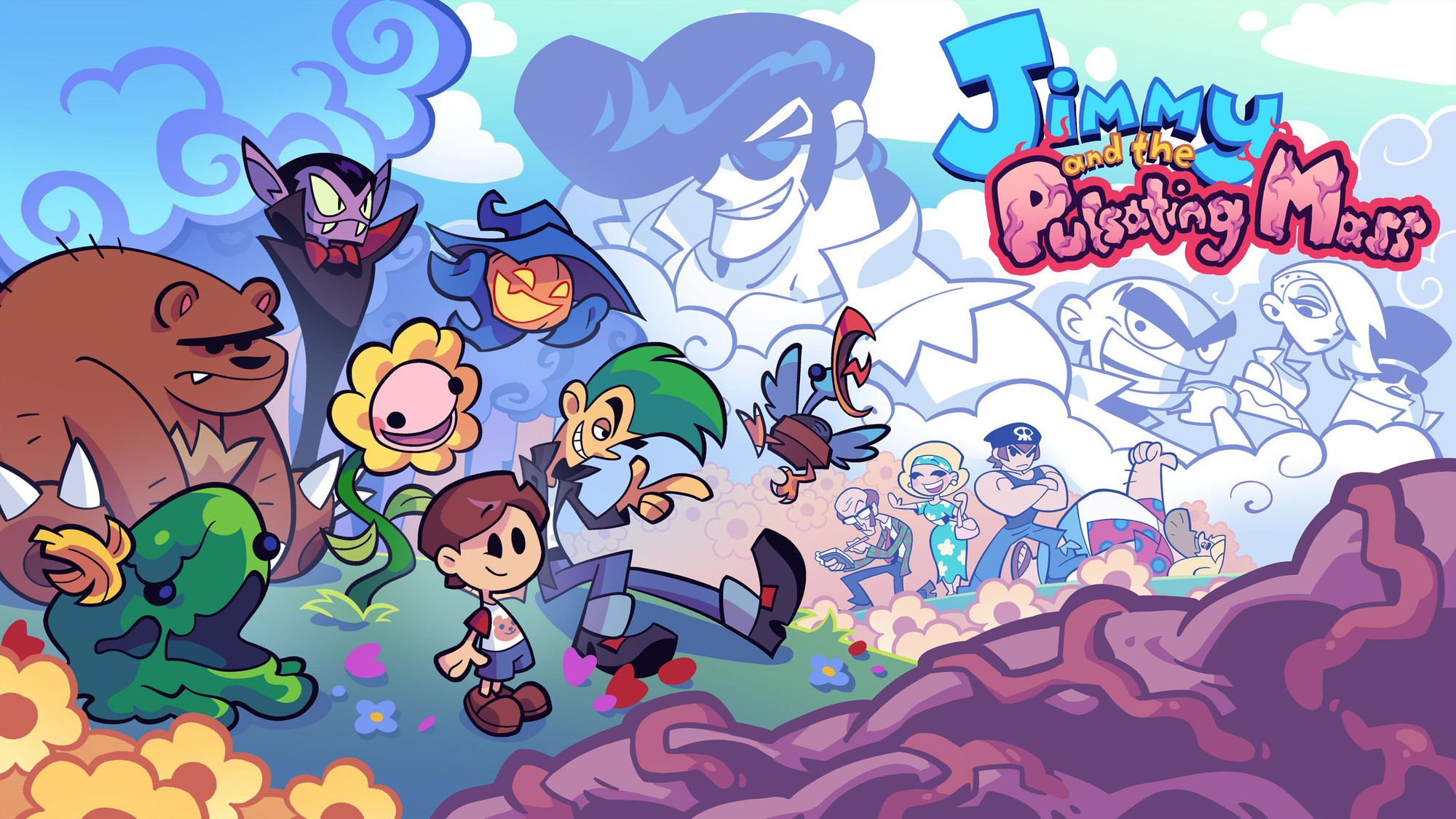Key Art for the game Jimmy and the Pulsating Mass