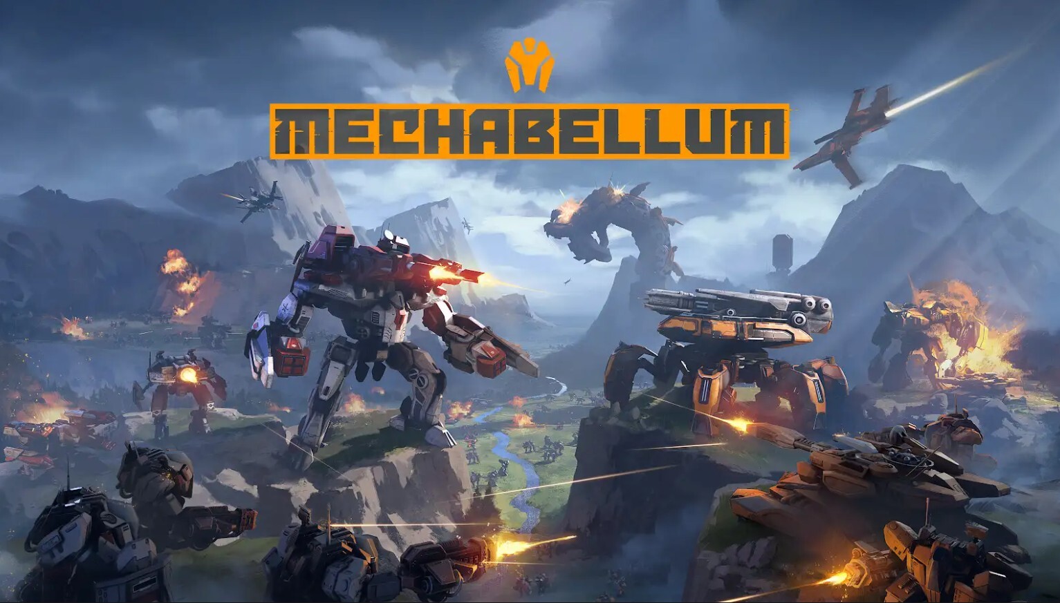 Key Art for the game Mechabellum