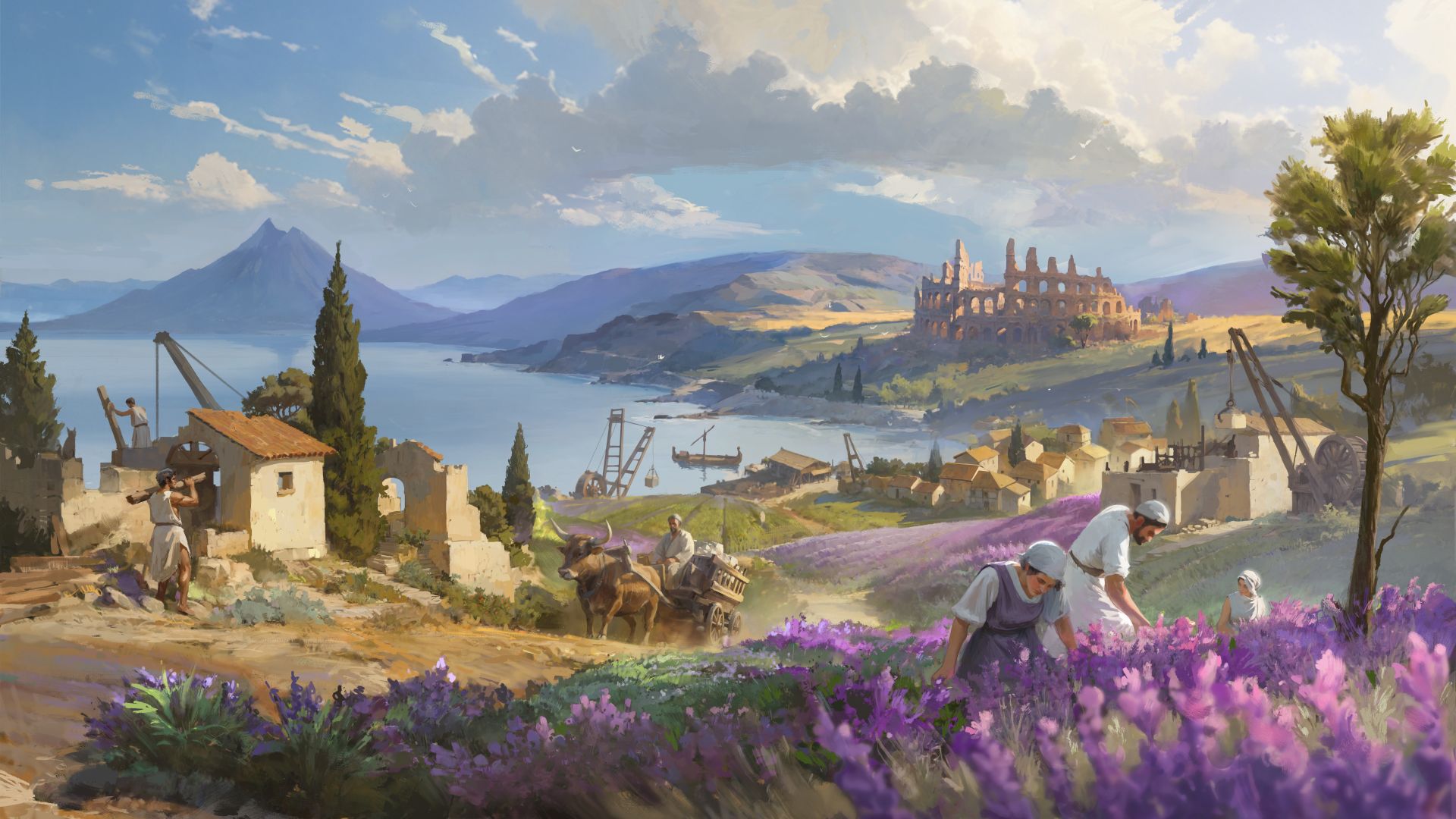 Concept art for Anno 117: Pax Romana