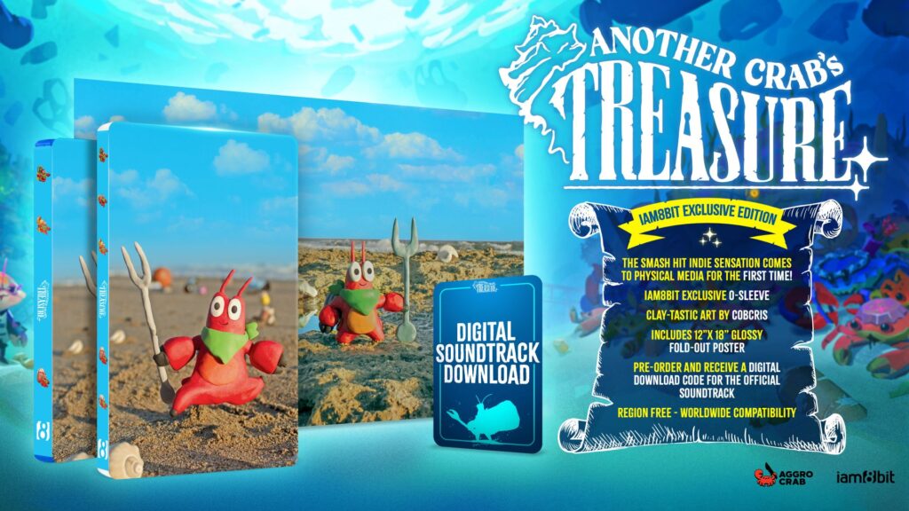 Another Crab's Treasure iam8bit exclusive edition