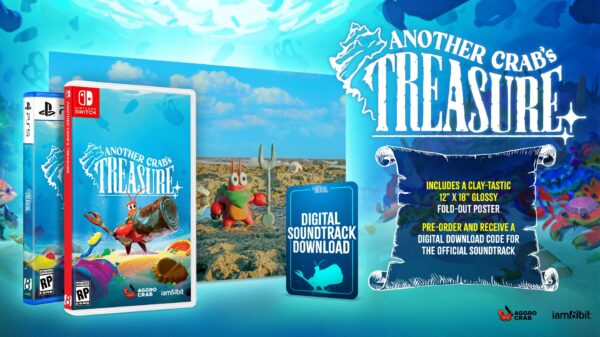 Another Crab's Treasure iam8bit retail edition