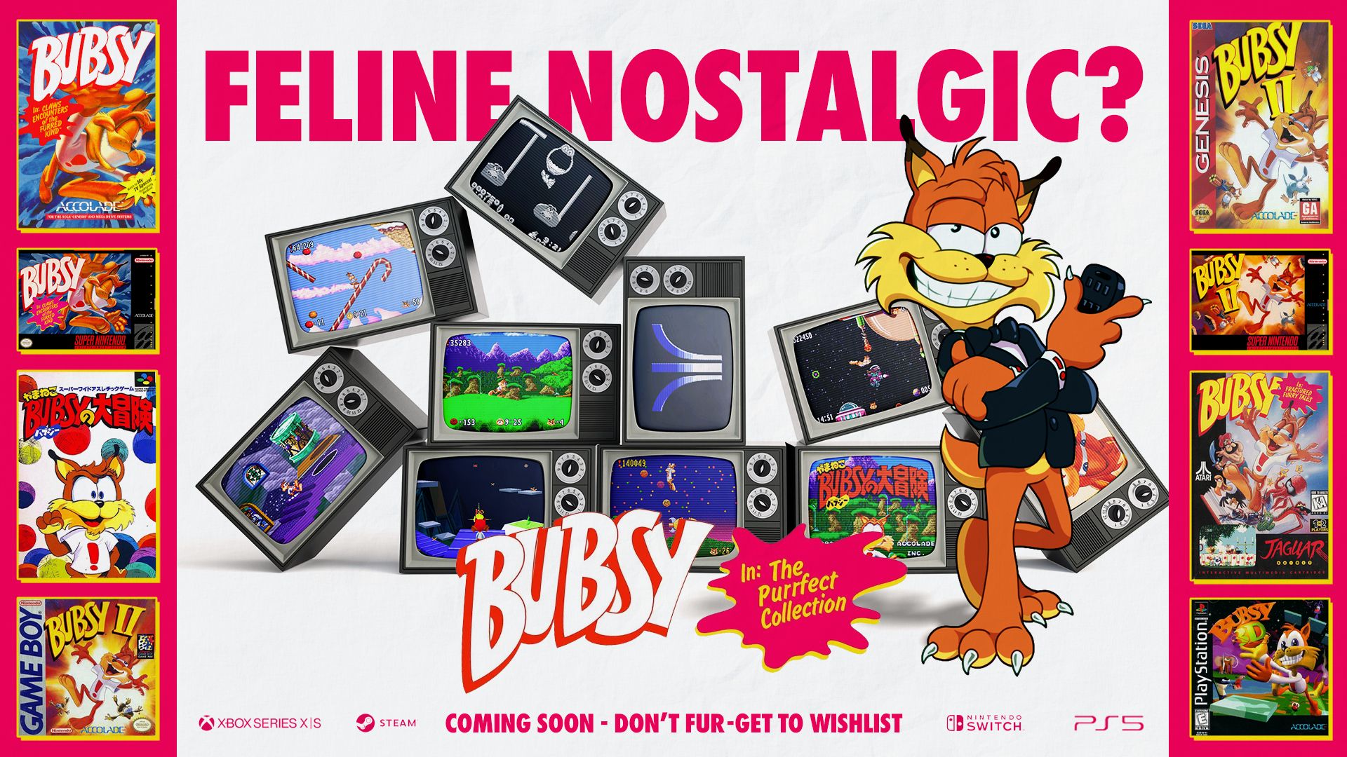 Bubsy in: The Purrfect Collection promo