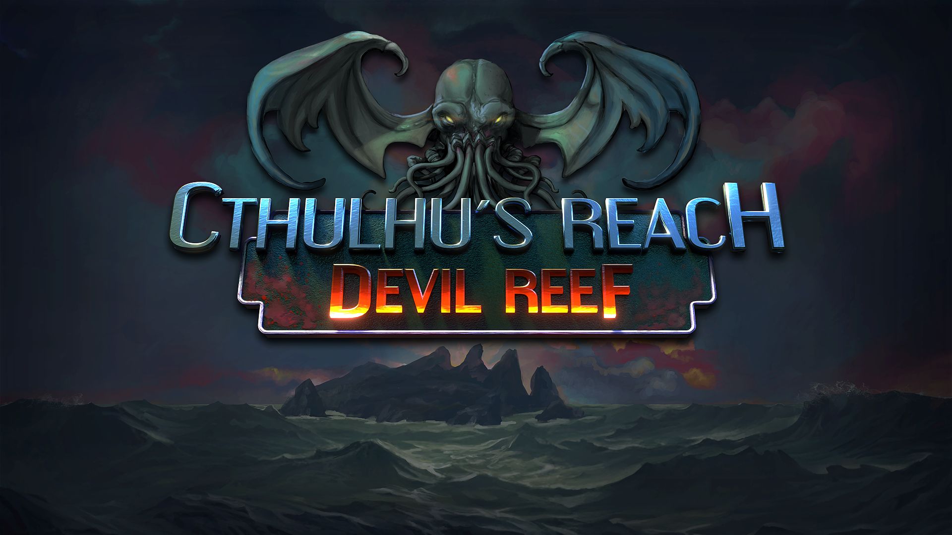 Key art for the game Cthulhu's Reach: Devil Reef