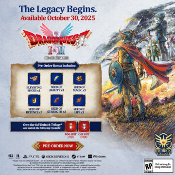 Dragon Quest I & II HD Remake pre-order bonus