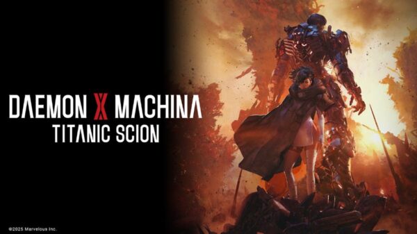 Key art for Daemon x Machina Titanic Scion