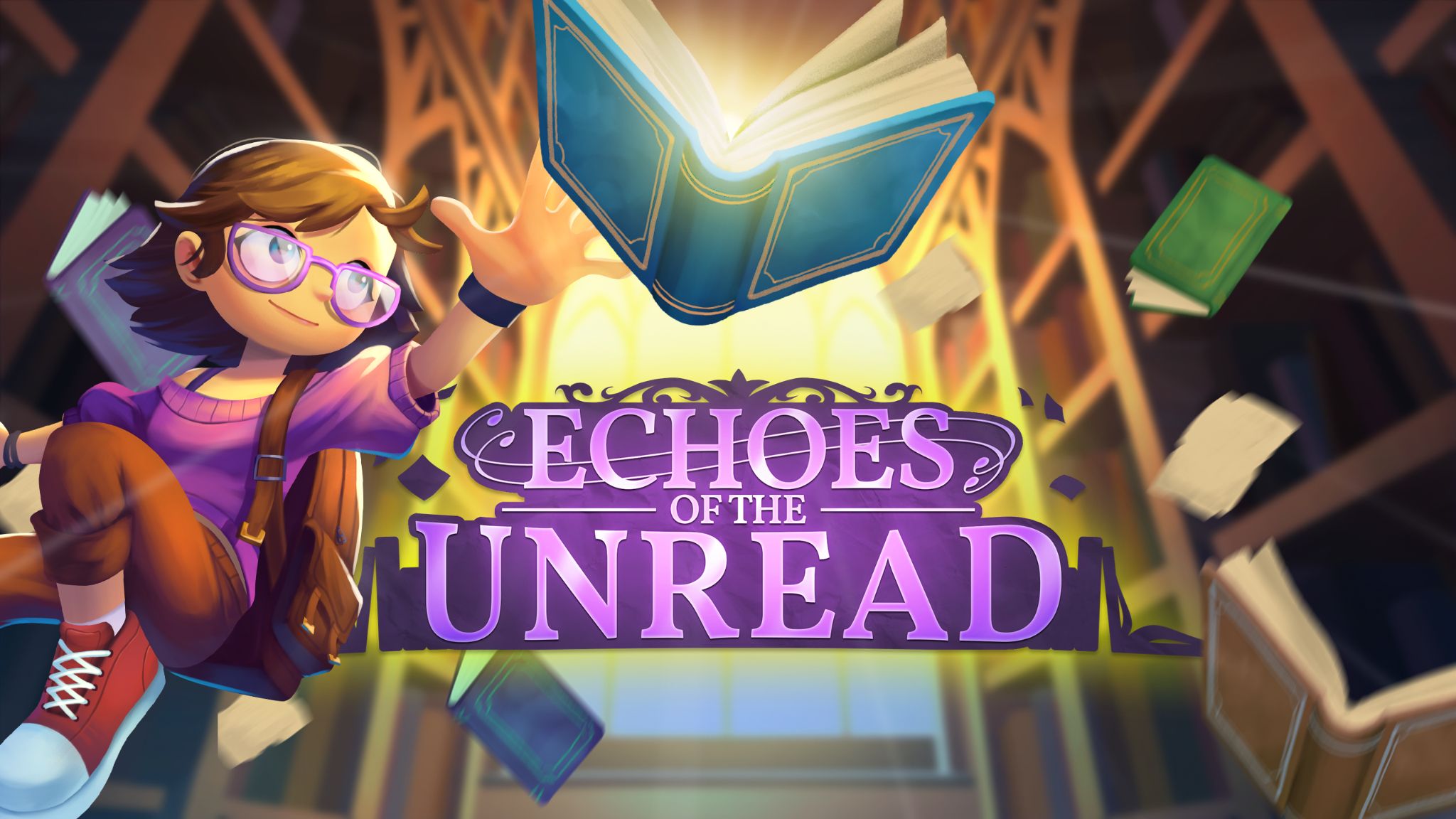 Key art for the game Echoes of the Unread