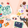 Key Art for the game Henry Halfhead.