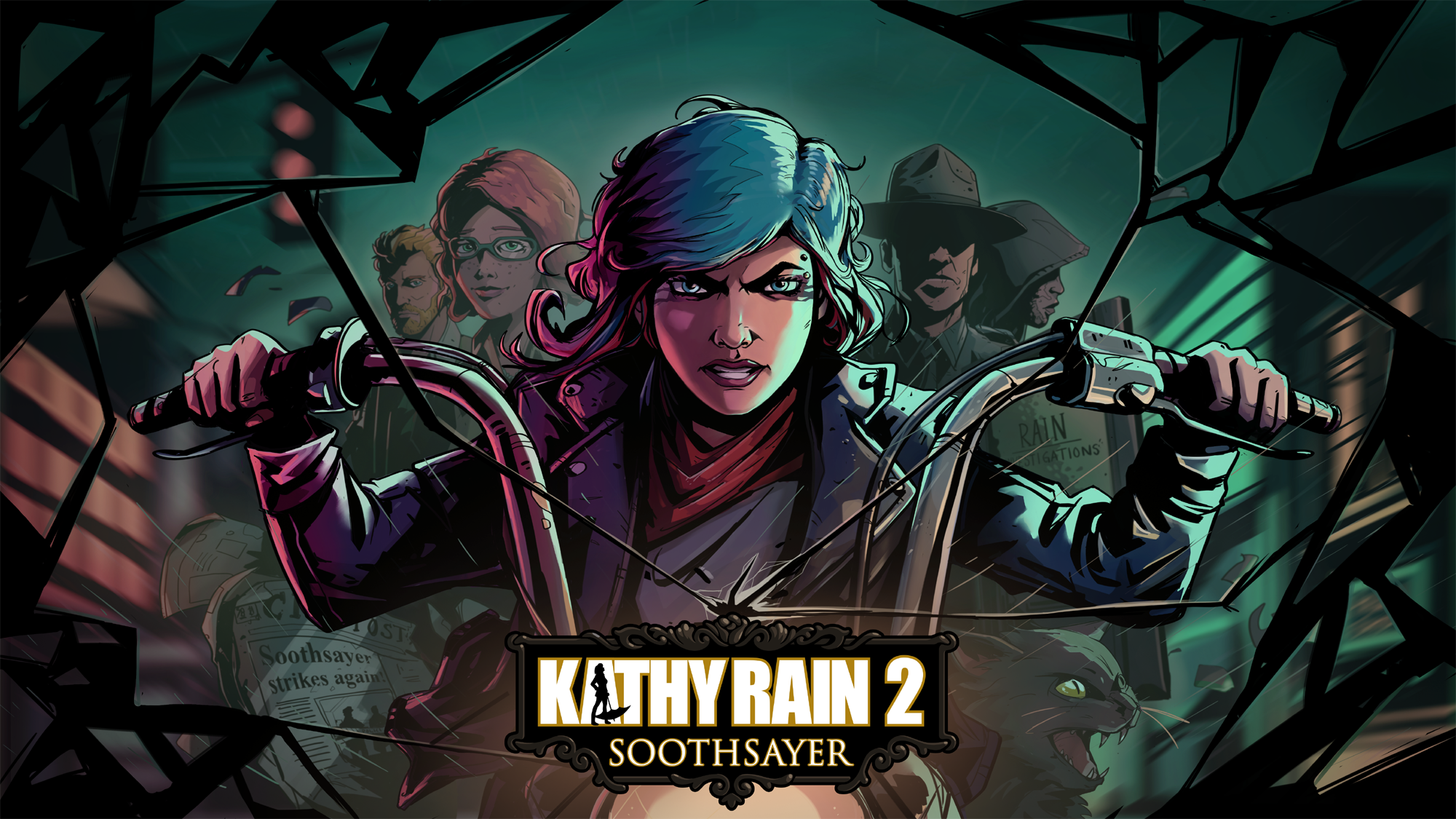 Kathy Rain 2 key art