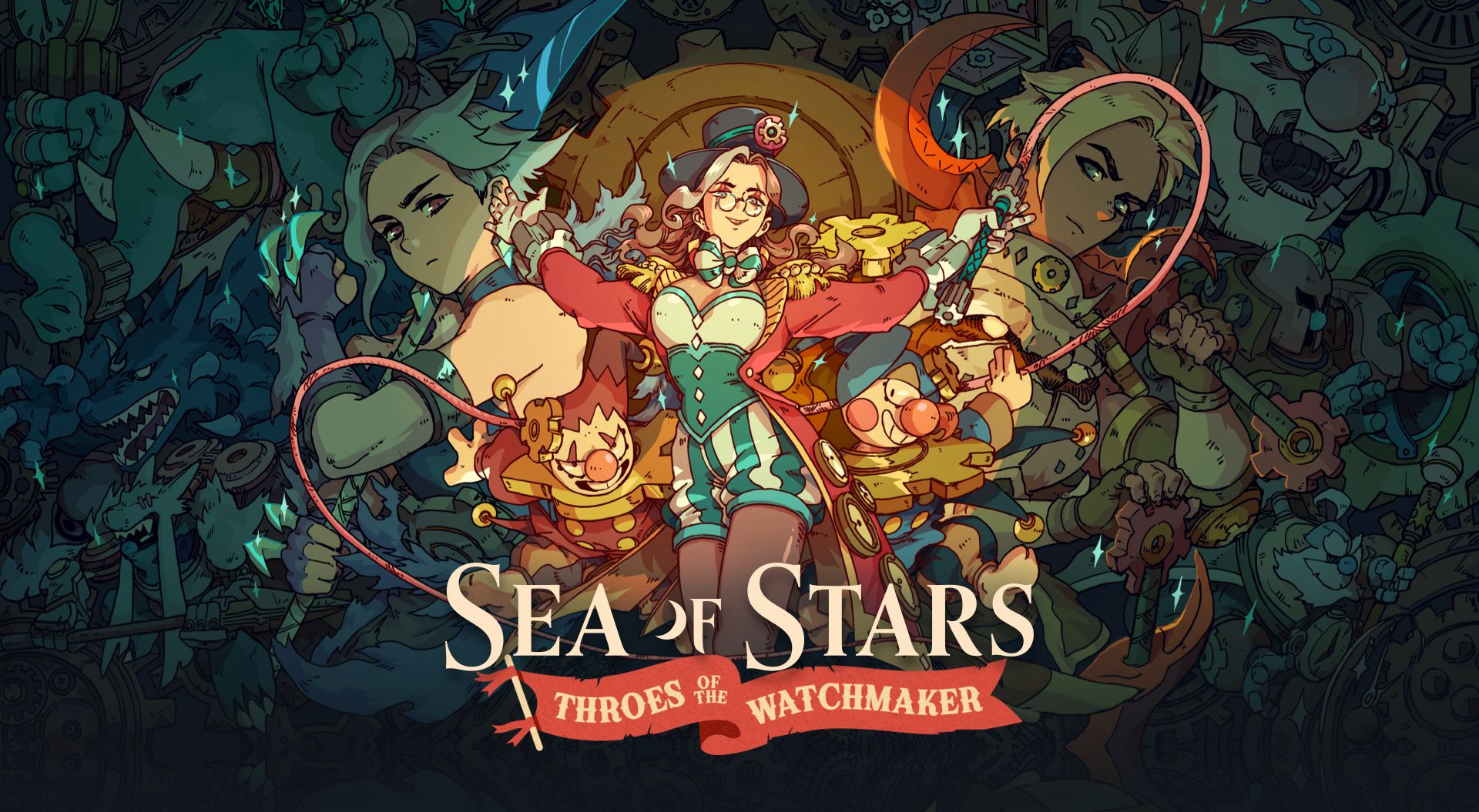 Key art for the game Sea of Stars: Throes of the Watchmaker