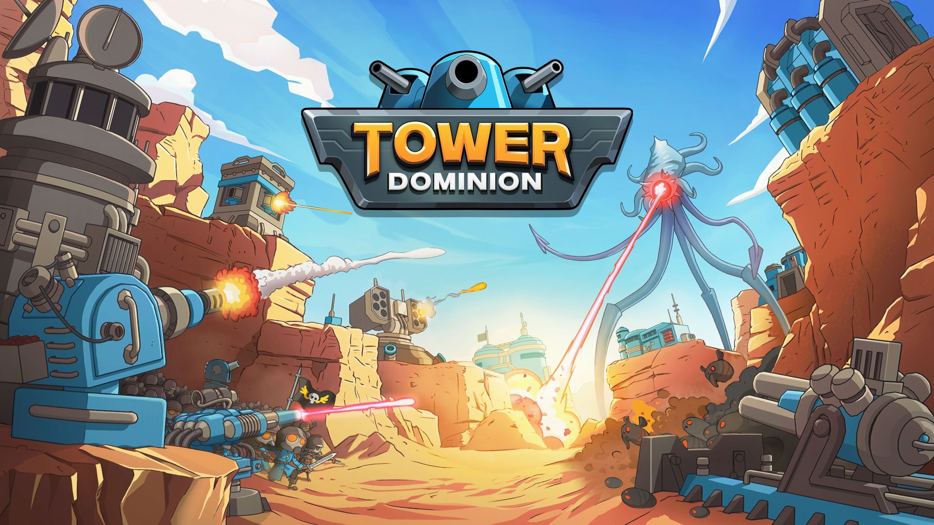 Key art for the game Tower Dominion