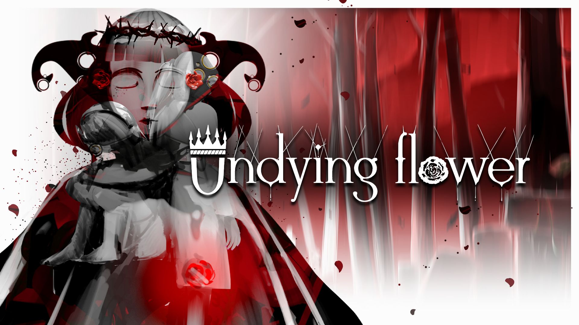 Key art for the game Undying Flower