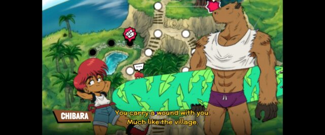 A screenshot from the game Wander Stars.