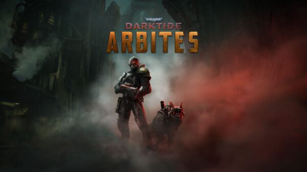 Warhammer 40000 Darktide Arbites key art