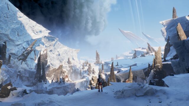 Screenshot from the game Aphelion.