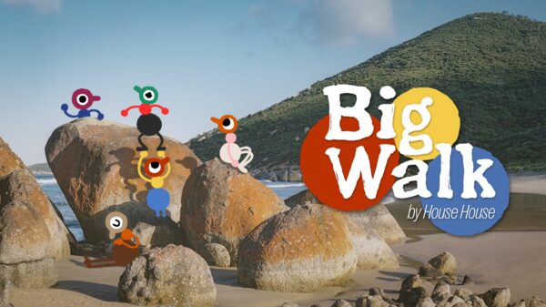 Key Art for the game Big Walk.