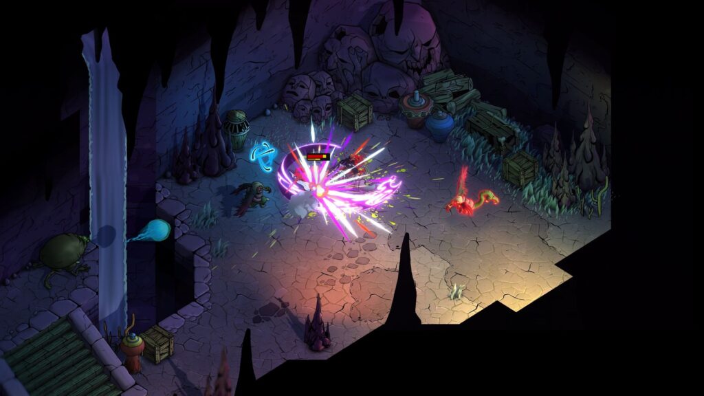A screenshot from the game Blighted