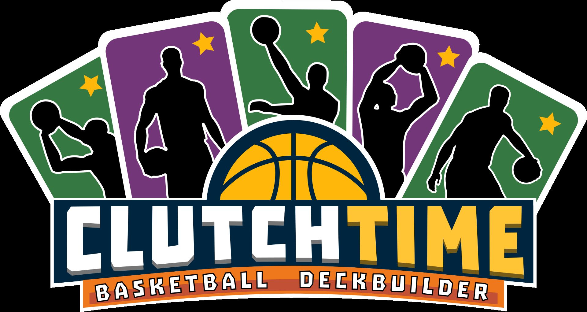 Clutchtime Basketball Deckbuilder key art