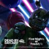 Dead by Daylight Five Nights at Freddys key art