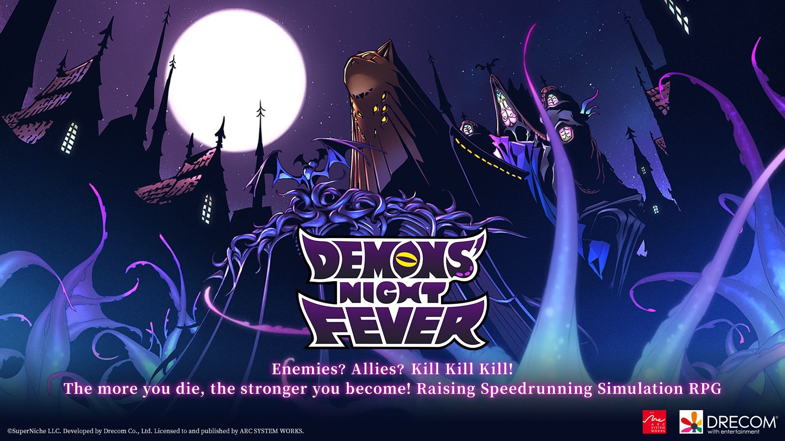 Demon's Night Fever key art