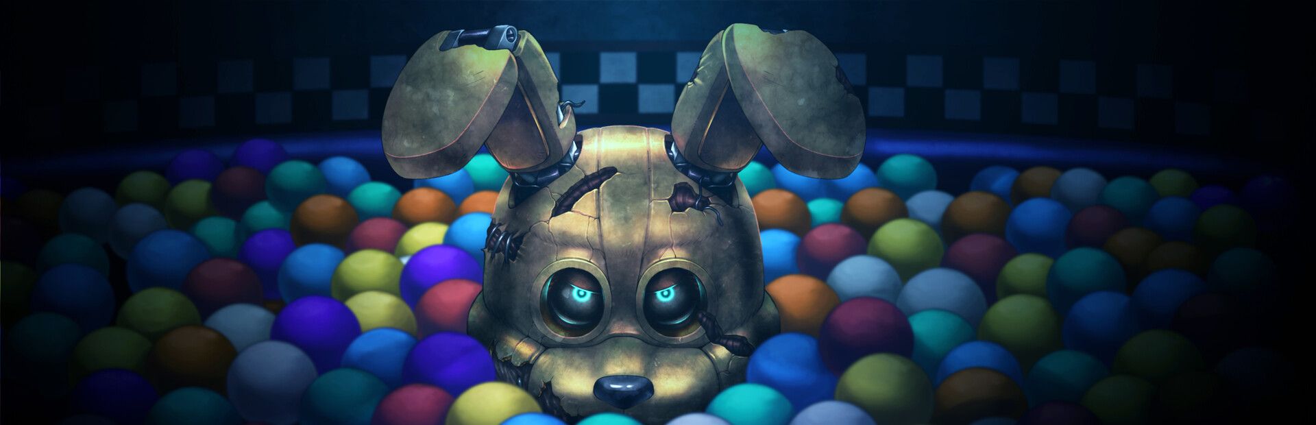 FNAF Into the Pit key art