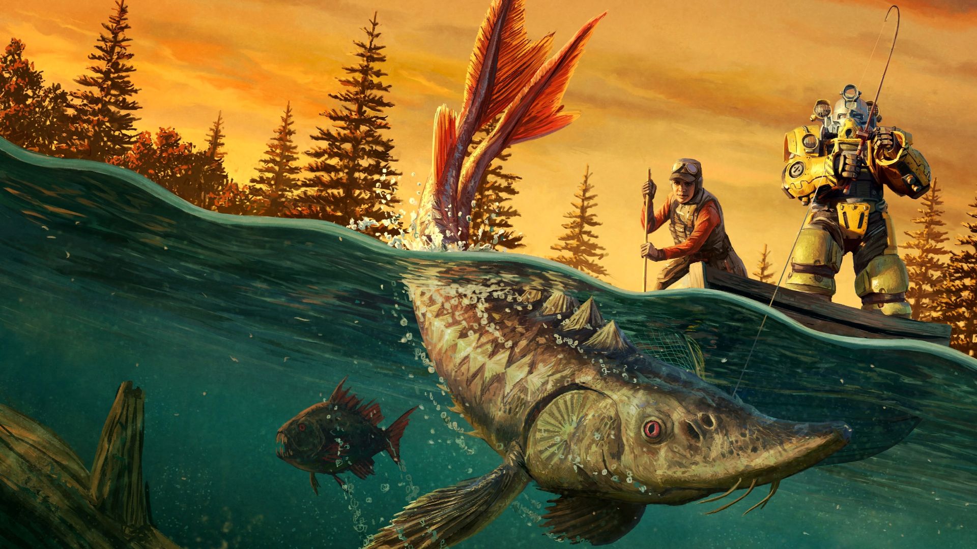 Fallout 76 Gone Fission Key Art