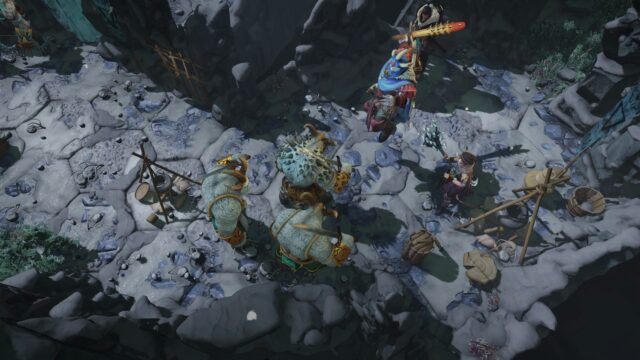 A screenshot from the game Frosthaven.