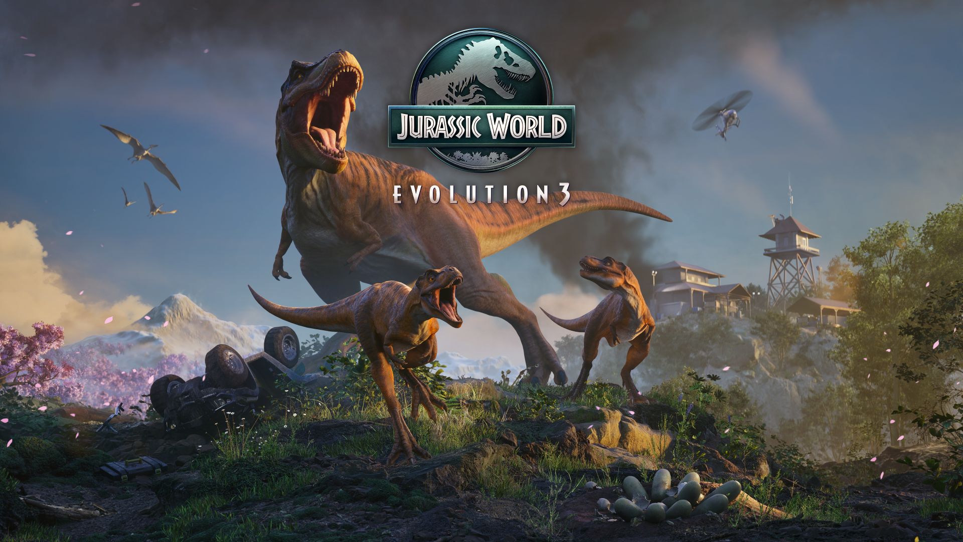 Jurassic World Evolution 3 Key Art